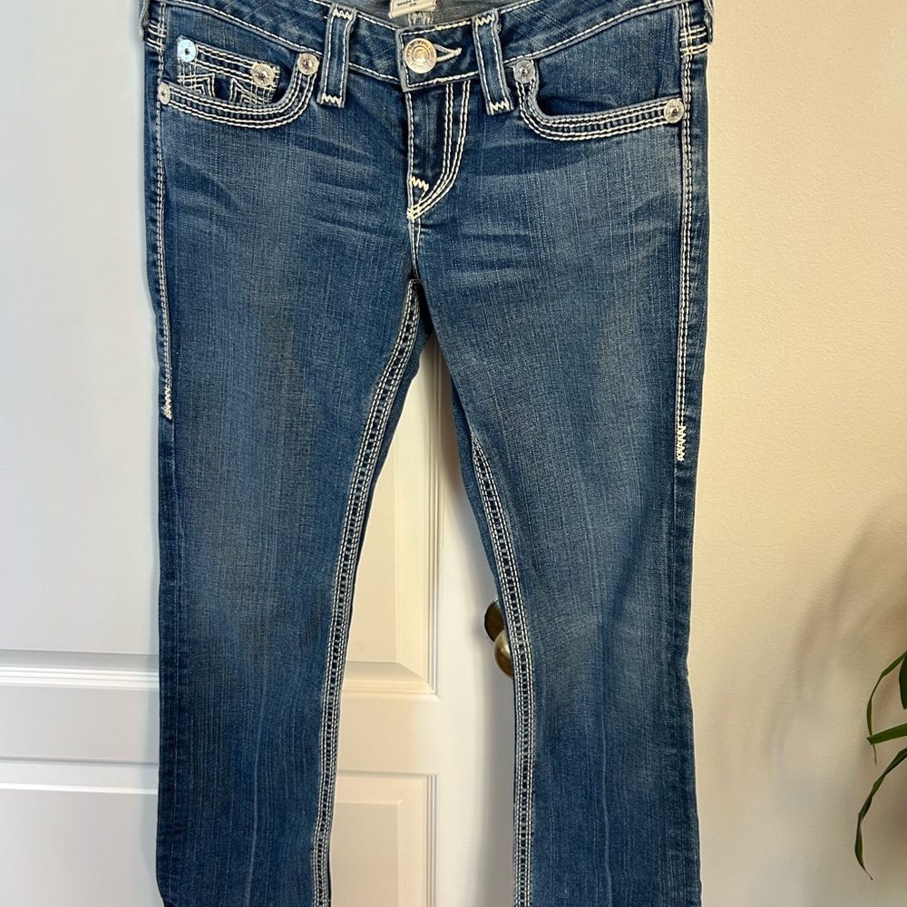 True Religion Classic Blue Straight Leg Jeans